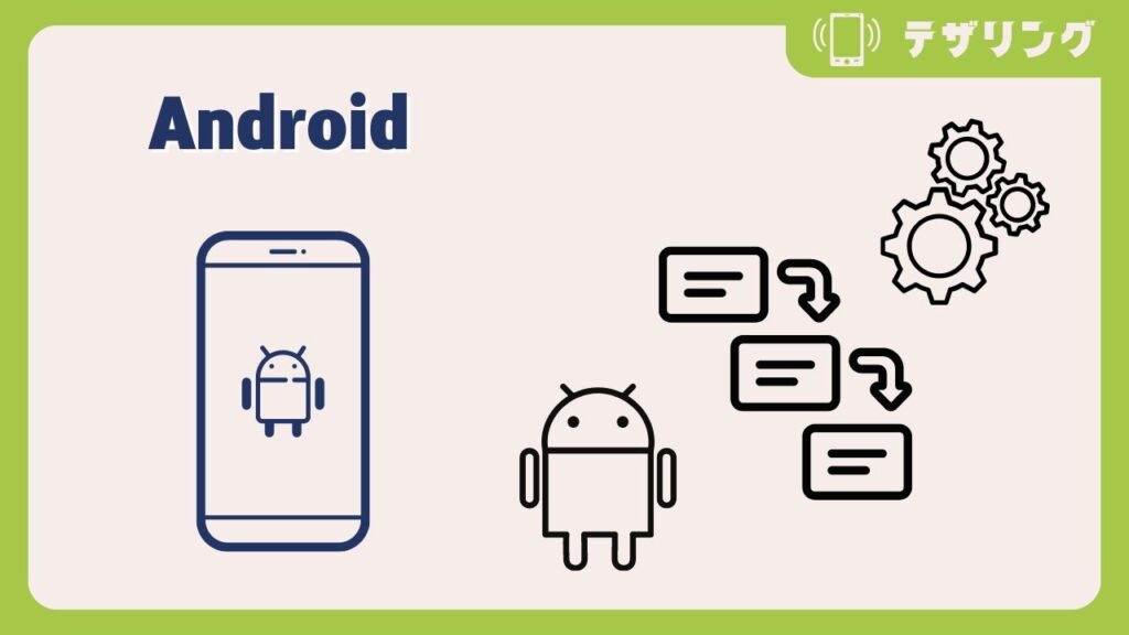 Androidのテザリングの方法